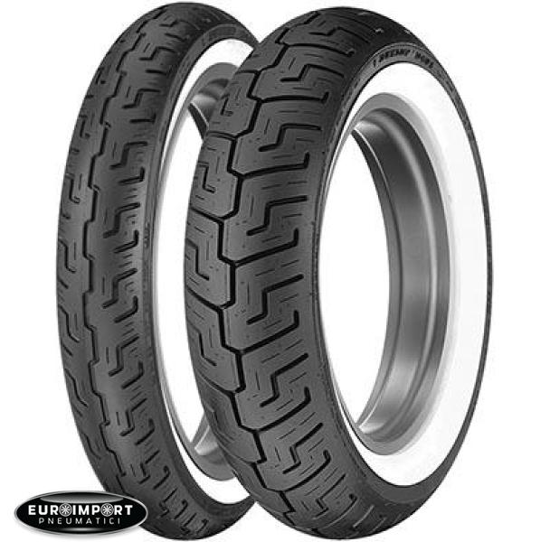 Dunlop D 401 elite www  100/90  19 57 H   TL WWW ANTERIORE